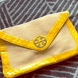 Large Tory Burch clutch